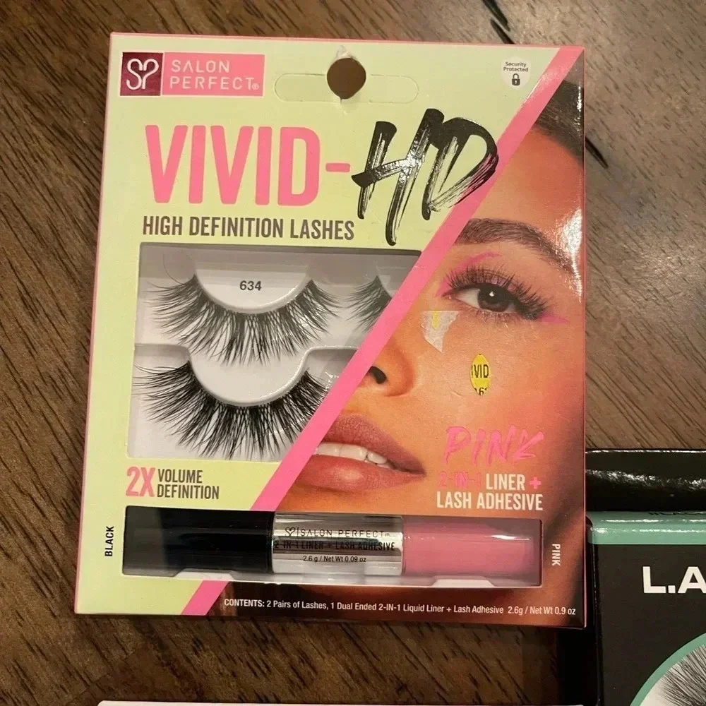 Lot Of 10 Fauxmink Lashes Lightweight #854 Ardell, Vivid hd, Lash Couture, More